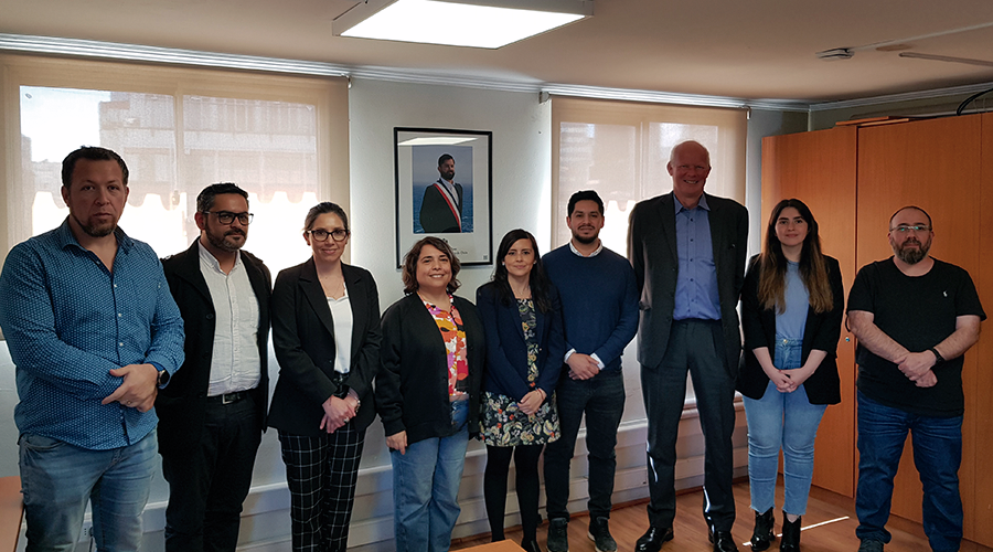IDE Chile recibe la visita del consejero SDG Data Alliance de UN, John Kedar, en el marco de la generación del Plan de Acción a nivel País, para la implementación del Marco Integrado de Información Geoespacial