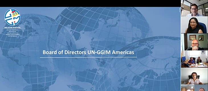Junta Directiva de UN-GGIM: Américas liderara por Chile sesiona para acordar el plan de trabajo regional 2023