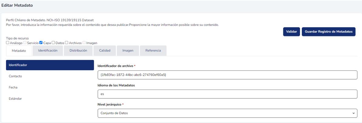Opción para destacar fichas en el listado