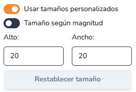 Selección de Mapas Base para el visor